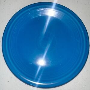 Fiestaware Peacock Blue 7.5" Ceramic Salad Dessert Plate Retired
